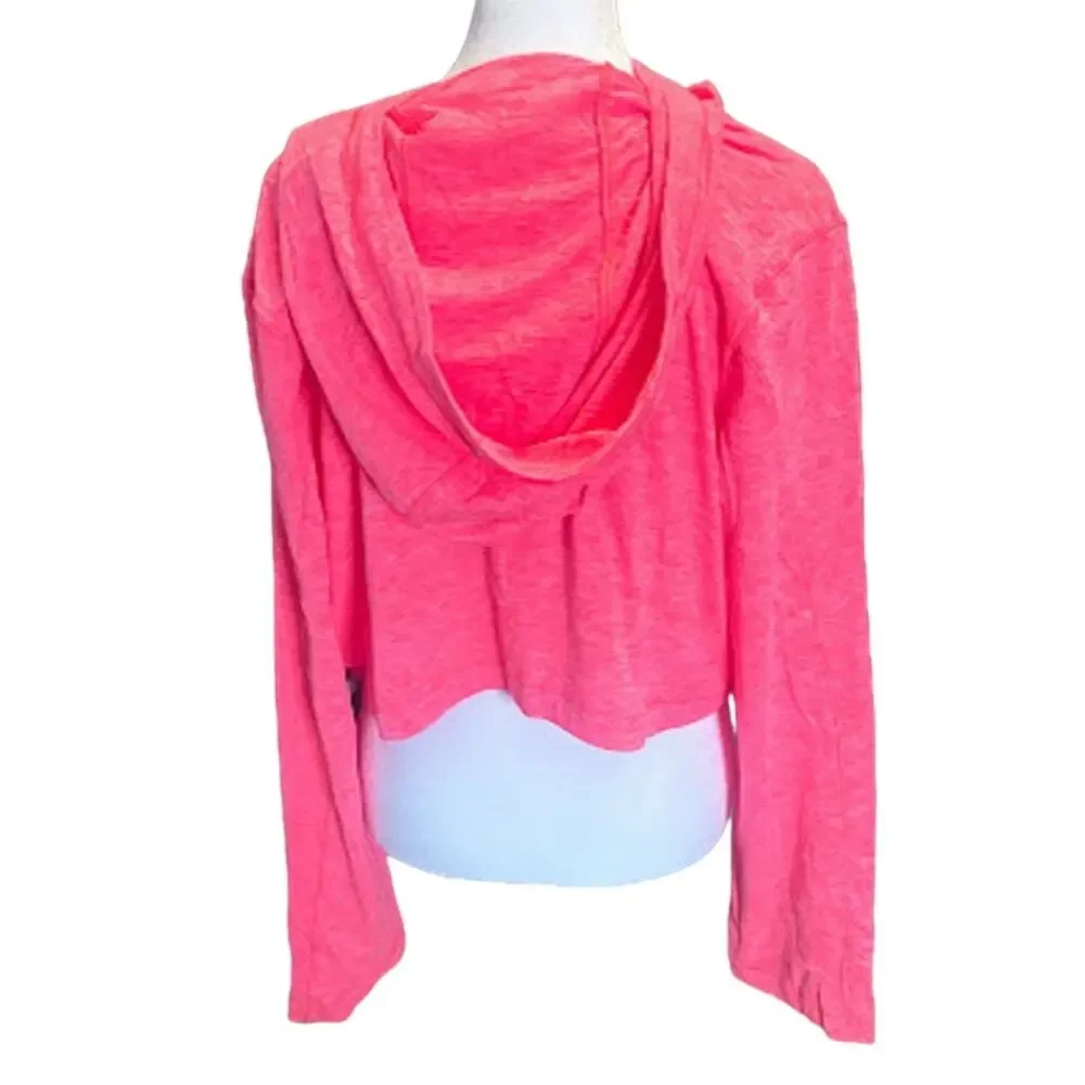 90 Degree by Reflex Pink Half Zip Pullover Hoodie‎ Size Large NWT - Picture 4 of 8